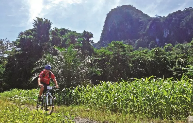 Borneo Outdoor Discovery: Orangutan, Off-Road Biking, & Caves